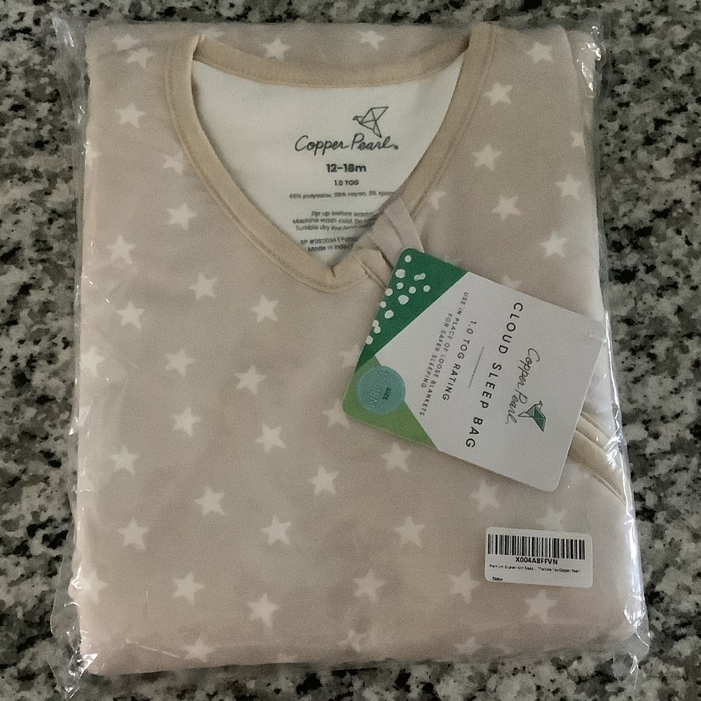 Copper pearl sleep bag 12-18 months